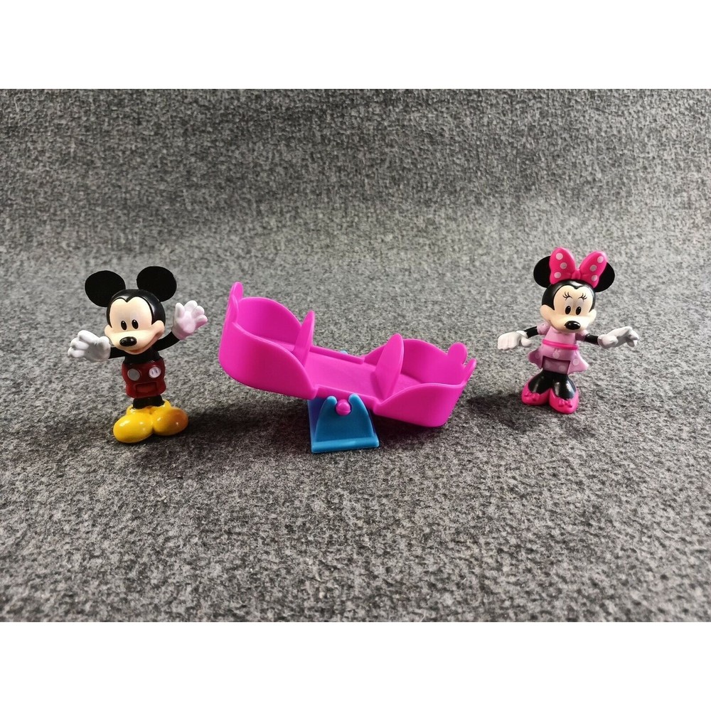 DISNEY Mickey Mouse Clubhouse Teeter Totter With Mickey and Minnie Set